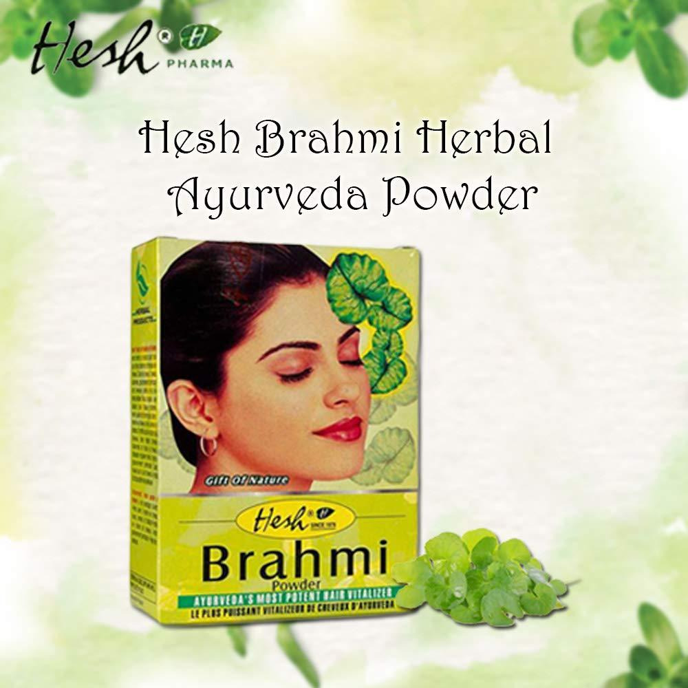 Hesh Herbal Brahmi Powder - 100 Gm (3.5 Oz)