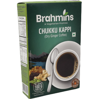 Brahmins Instant Ginger Coffee Chukku Kappi - 100 Gm (3.5 Oz)