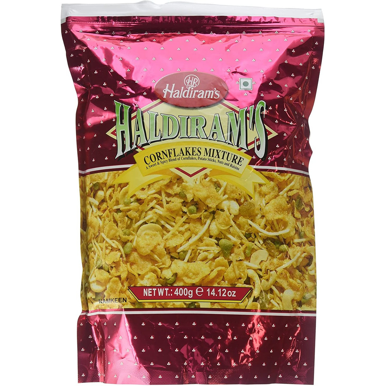 Haldiram's Cornflakes Mixture - 400 Gm (14.12 Oz)