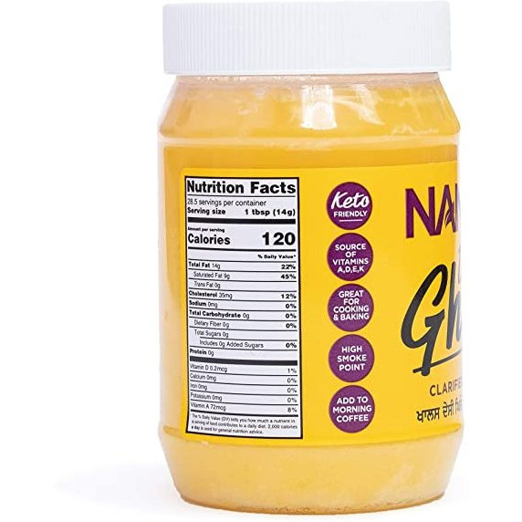 Nanak Pure Desi Ghee - 400 Gm (14 Oz)