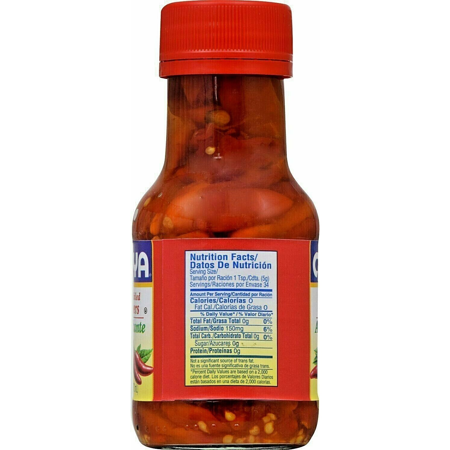 Goya Hot Pickled Peppers - 6 Fl Oz (178 Ml)