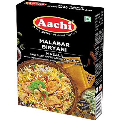Aachi Malabar Biryani Masala - 45 Gm (1.59 Oz)