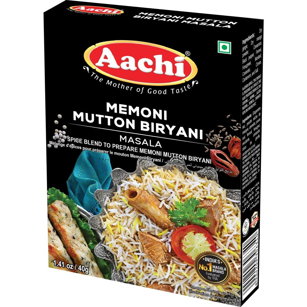 Aachi Memoni Mutton Biryani Masala - 40 Gm (1.4 Oz) [50% Off]
