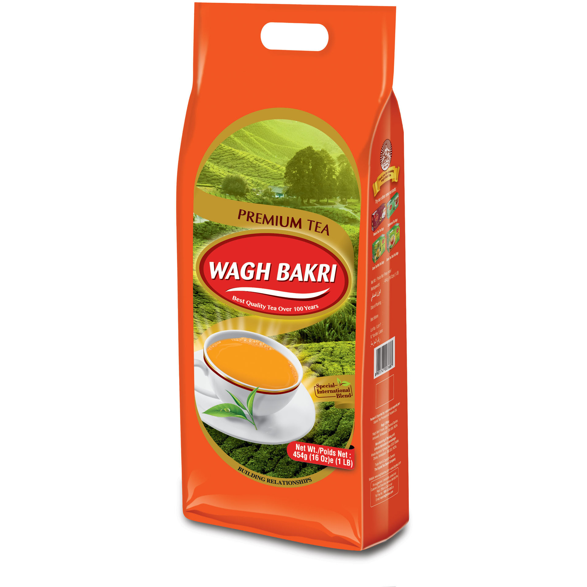 Wagh Bakri Premium Tea - 454 Gm (1 Lb)