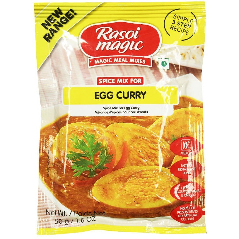 Rasoi Magic Egg Curry - 50 Gm (1.7 Oz)