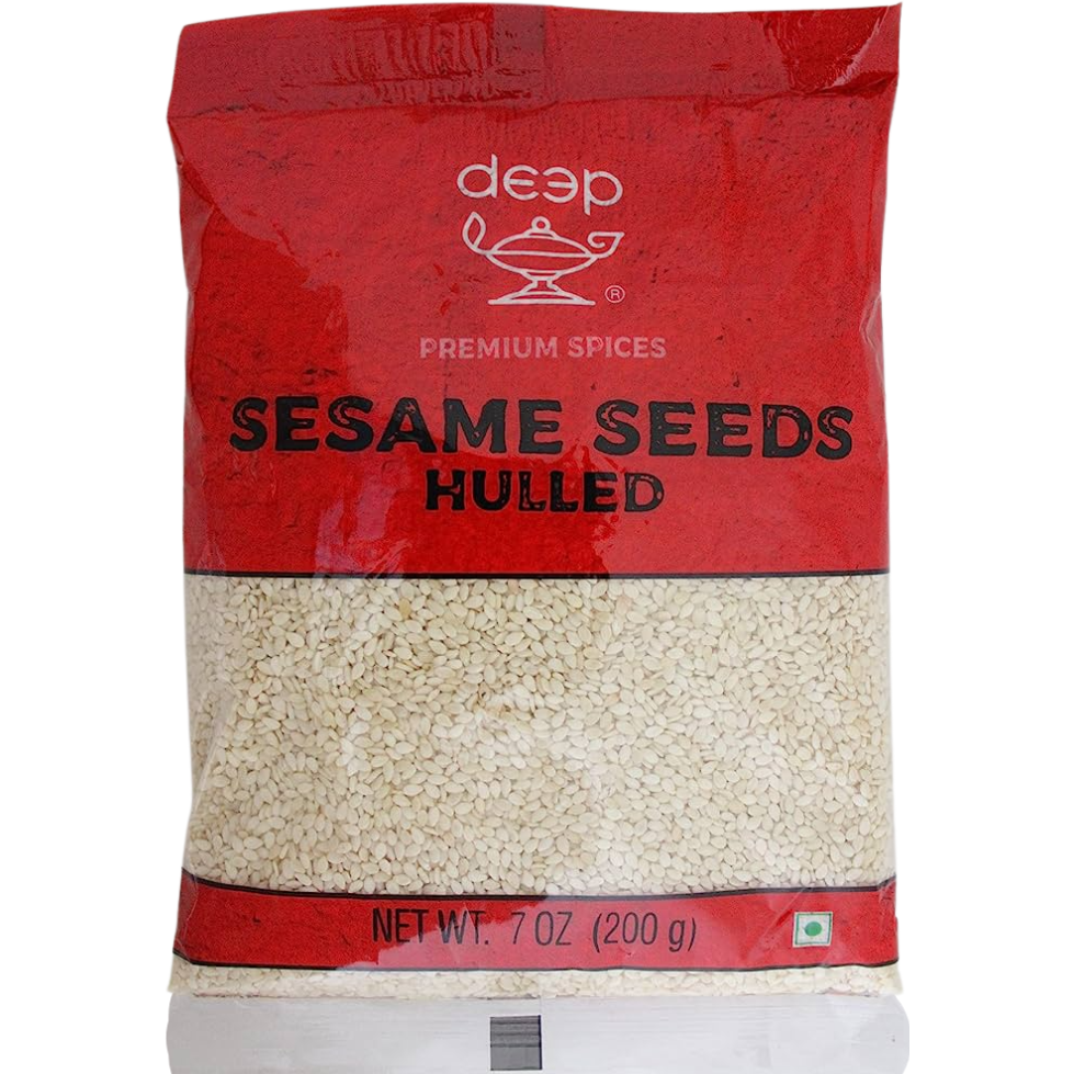Deep Sesame Seeds Hulled - 200 Gm (7 Oz)