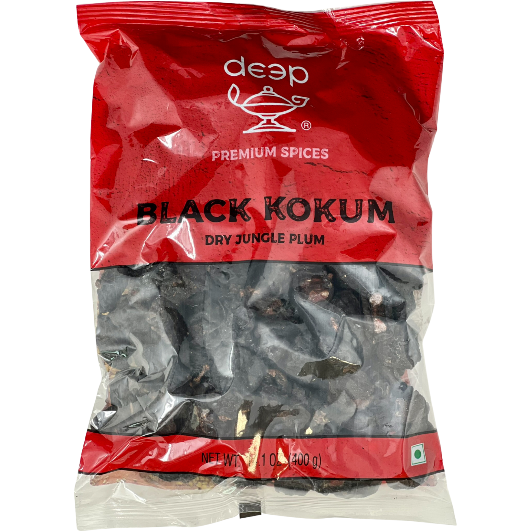 Deep Black Kokum Dry Jungle Plum - 400 Gm (14 Oz)