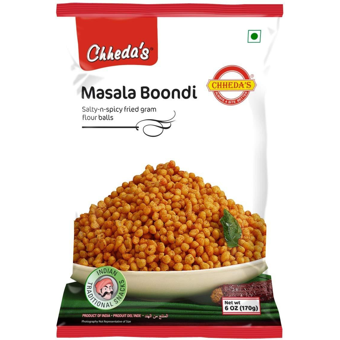 Chheda's Masala Boondi - 180 Gm (6 Oz) [FS]