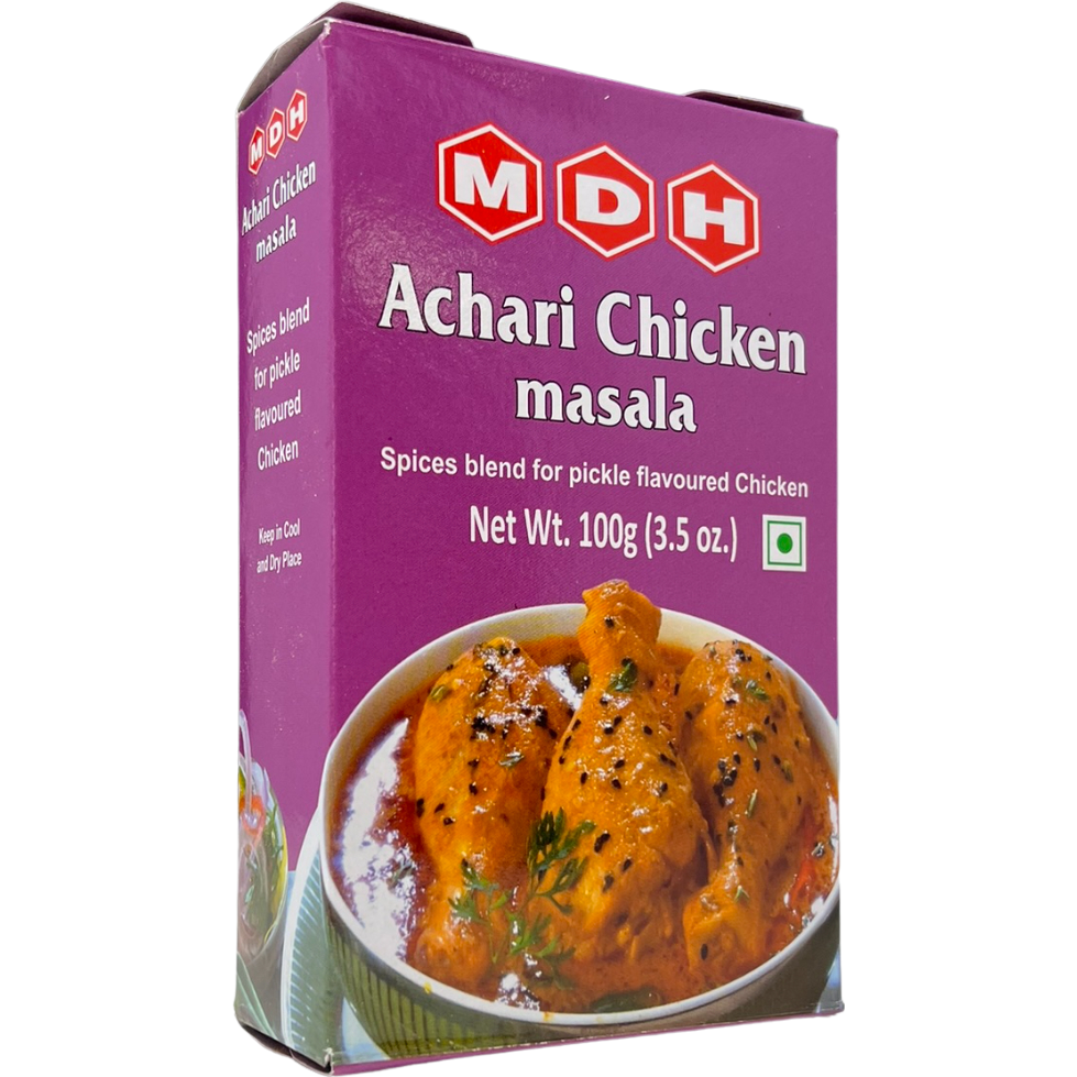 Case of 10 - Mdh Achari Chicken Masala - 100 Gm (3.5 Oz)