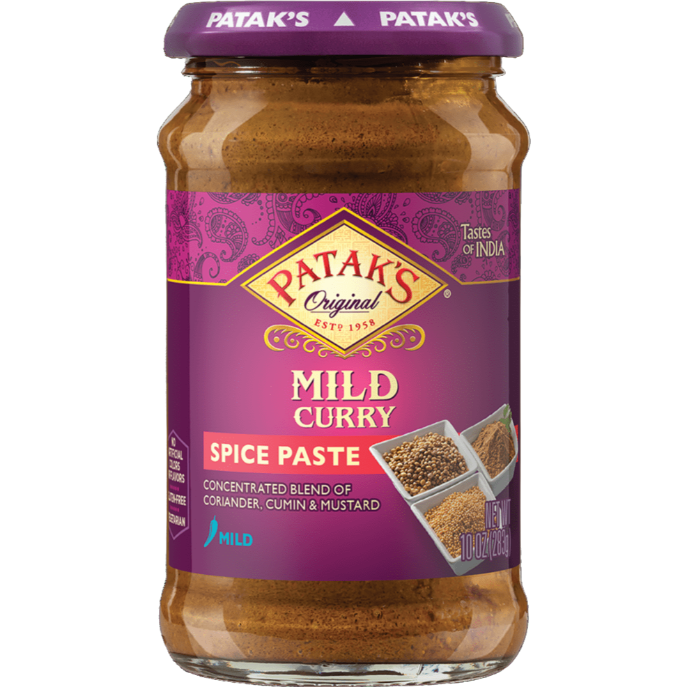 Patak's Mild Curry Spice Paste - 10 Oz (283 Gm)