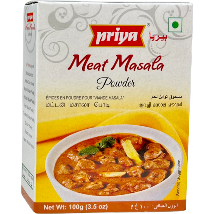 Priya Meat Masala Powder - 100 Gm (3.5 Oz)