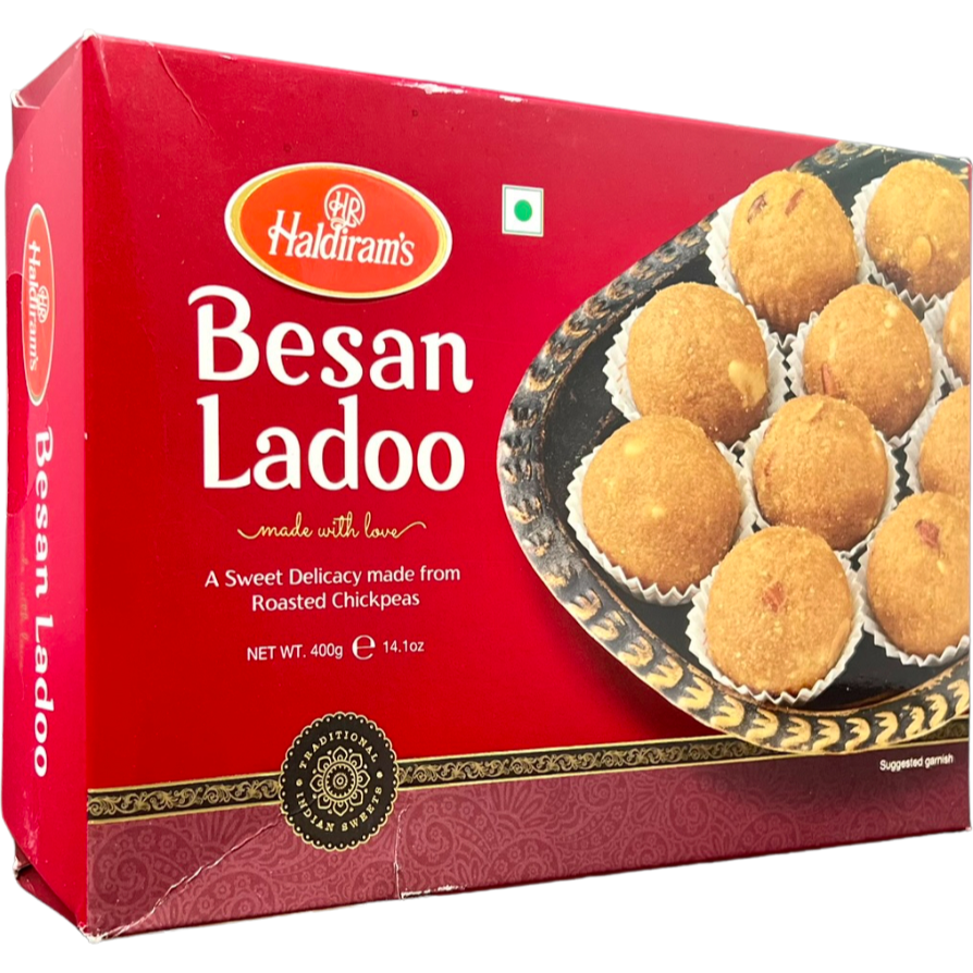 Haldiram's Besan Ladoo - 400 Gm (14.1 Oz)