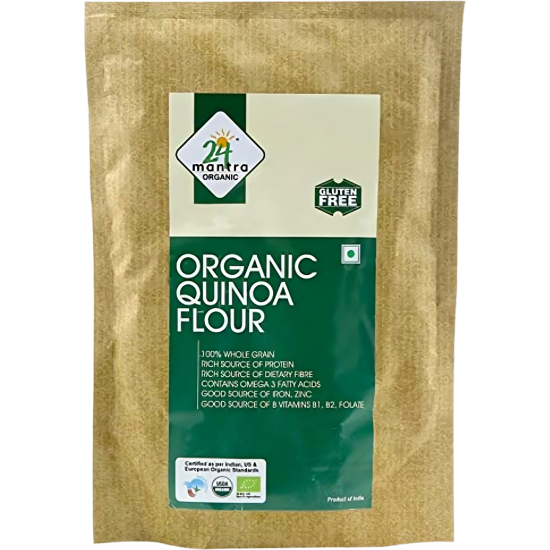 24 Mantra Organic Quinoa Flour - 2 Lb (908 Gm)