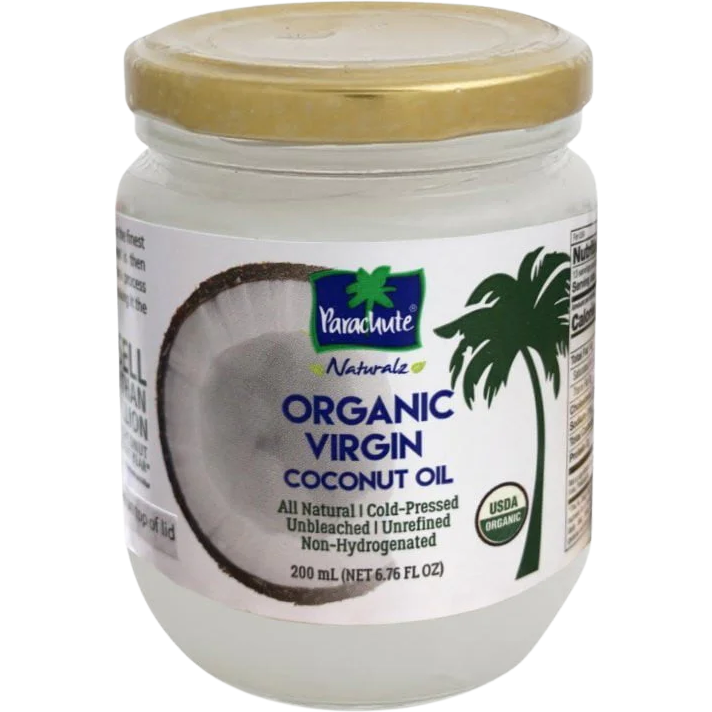 Parachute Organic Virgin Coconut Oil - 200 Ml (6.76 Fl Oz)