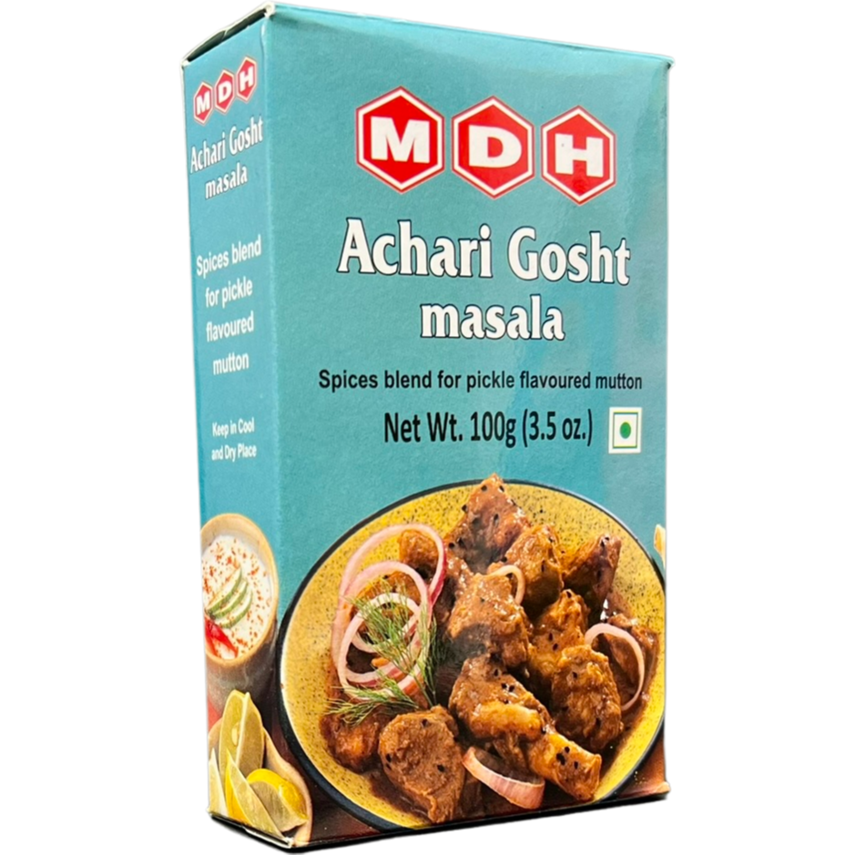 Case of 10 - Mdh Achari Gosht Masala - 100 Gm (3.5 Oz) [Fs]