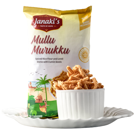Janakis Mullu Muruku - 198 Gm (7 Oz) [Buy 3 Get 1 Free]