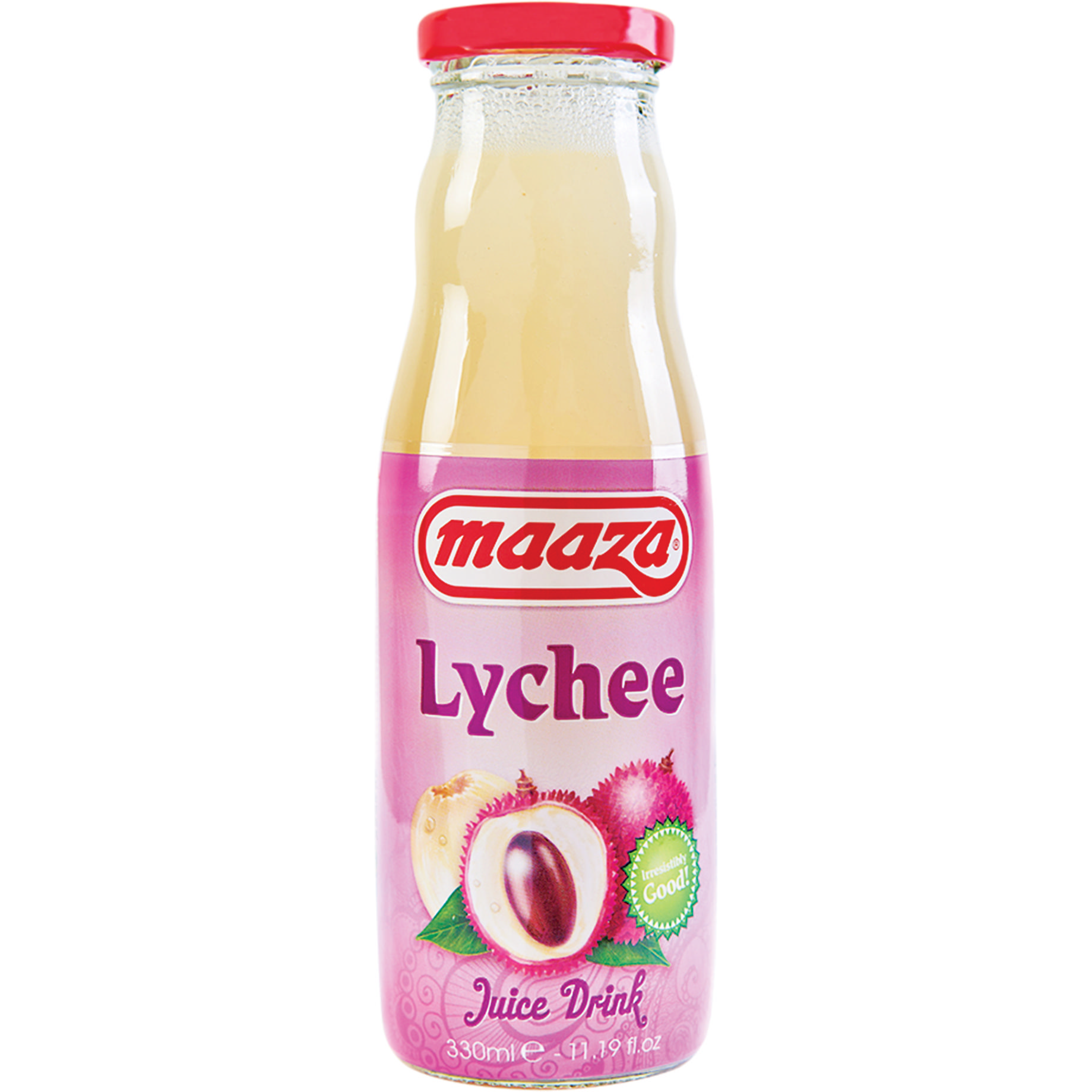 Case of 12 - Maaza Lychee Juice - 330 Ml (11.2 Fl Oz) [Fs]