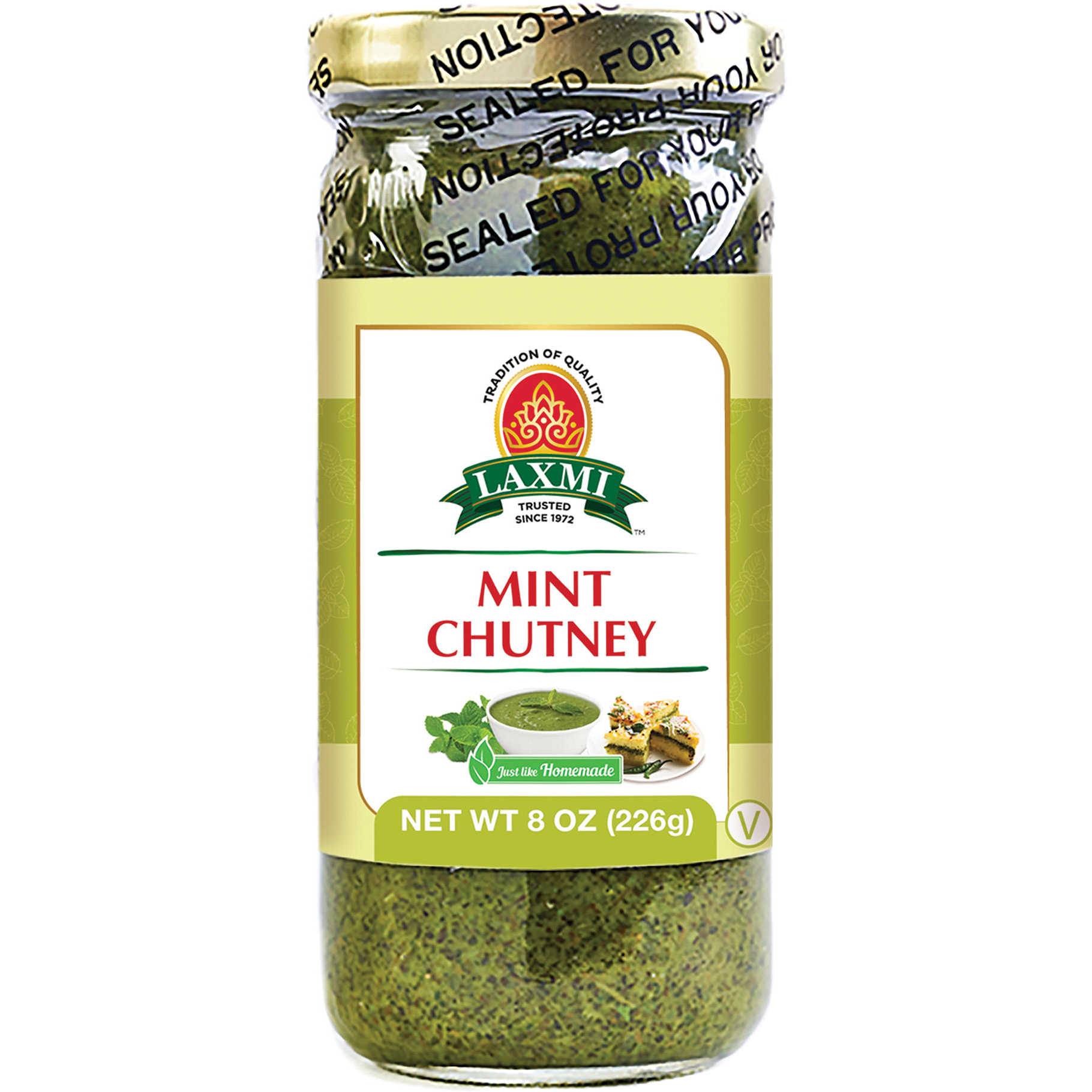 Laxmi Mint Chutney - 8 Oz (226 Gm)