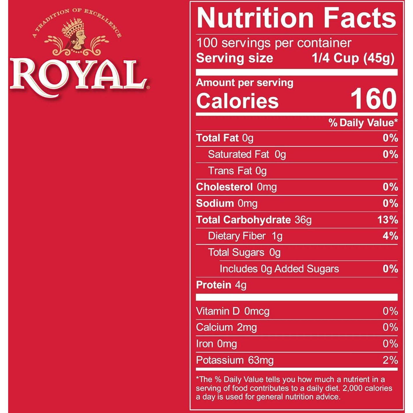 Royal Basmati Rice - 10 Lb (4.5 Kg)