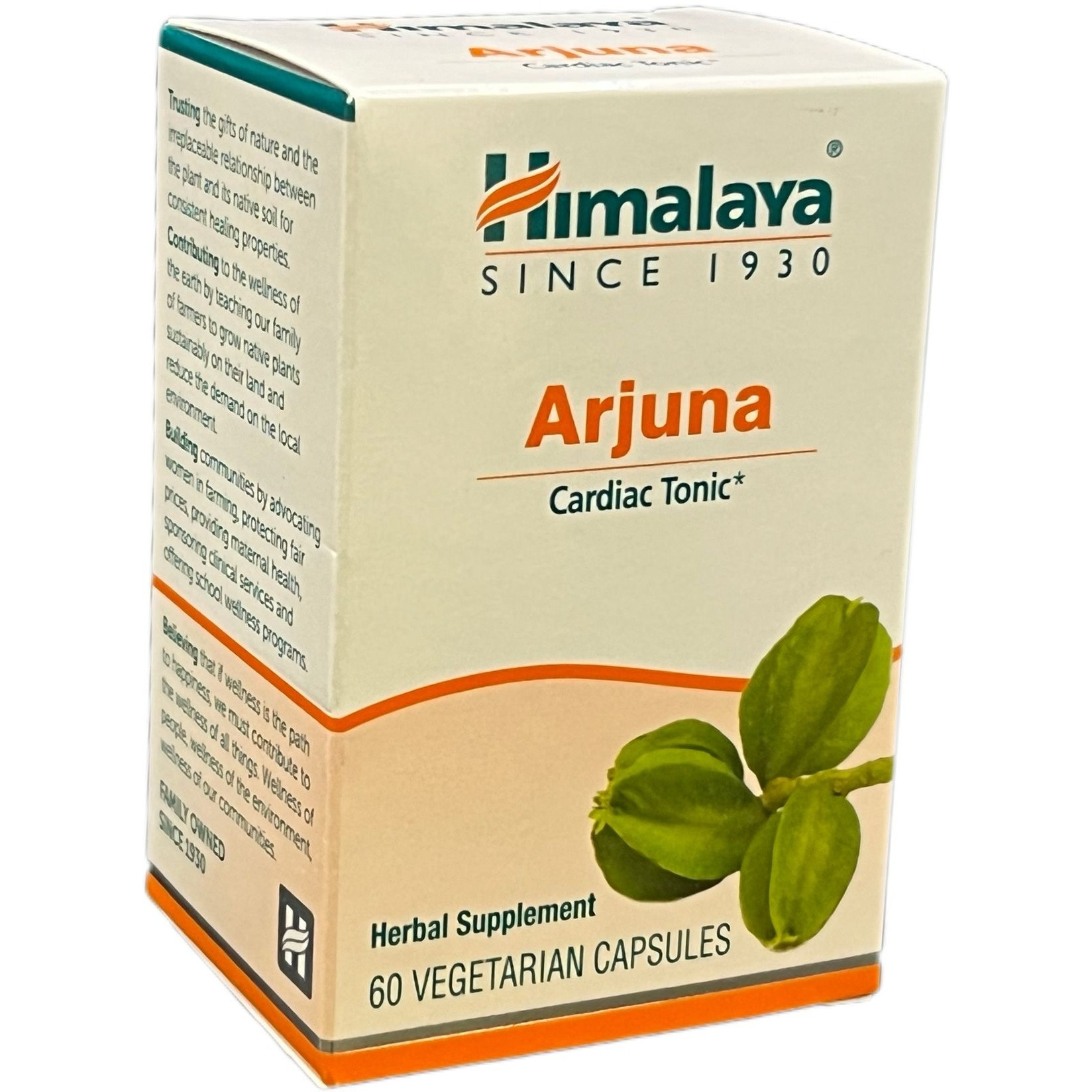 Case of 10 - Himalaya Arjuna Cardiac Tonic Herbal Supplement - 60 Capsules