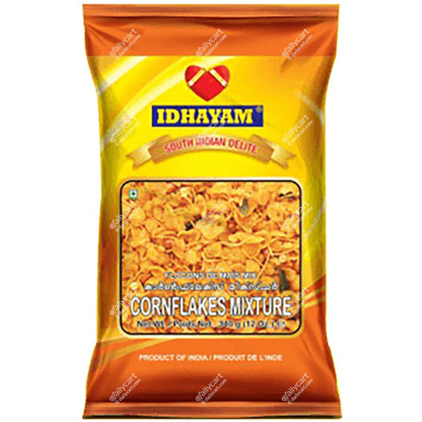 Case of 20 - Idhayam Cornflakes Mixture - 340 Gm (11.99 Oz) [Fs]