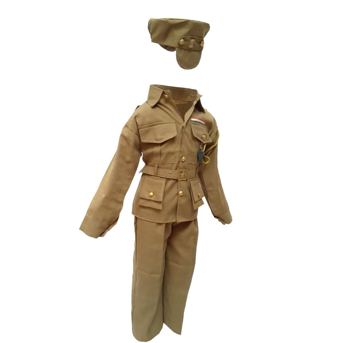 KFD Police Man Fancy Dress For Kids,Our Helper Costume For Annual Function/Theme Party/Competition/Stage Shows Dress