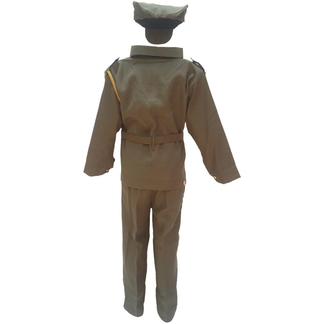 KFD Indian Army Fancy Dress For Kids,Our Helper/National Hero Costume For Annual Function/Theme Party/Competition/Stage Shows Dress