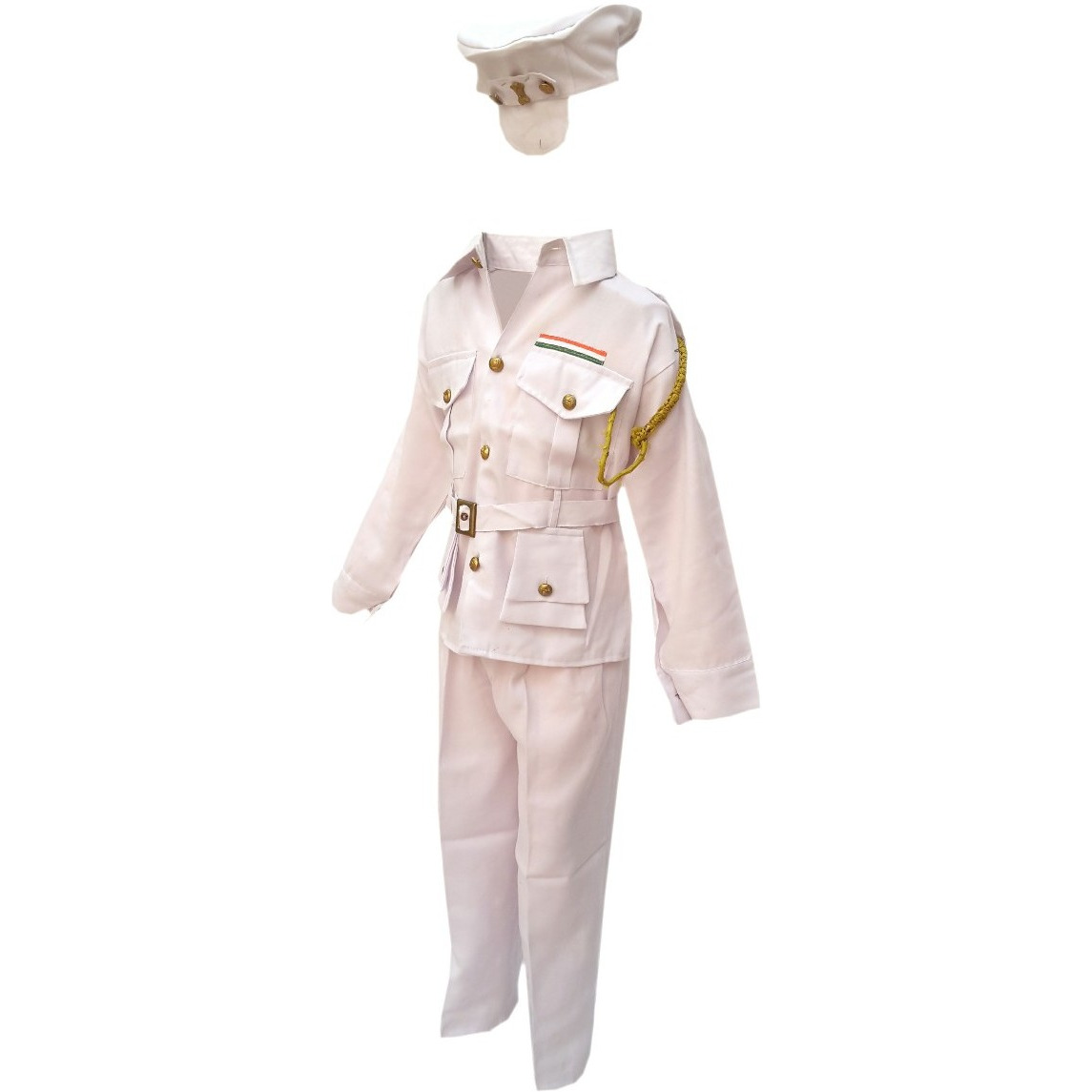 KFD Indian Navy Fancy Dress For Kids,Our Helper/National Hero Costume For Annual Function/Theme Party/Competition/Stage Shows Dress