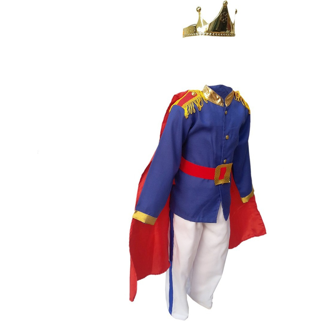KFD Prince Charming Fancy Dress for kids,Fairy Teles Characters,Story book Costume for Annual function/Theme Party/Competition/Stage Shows/Birthday Party Dress
