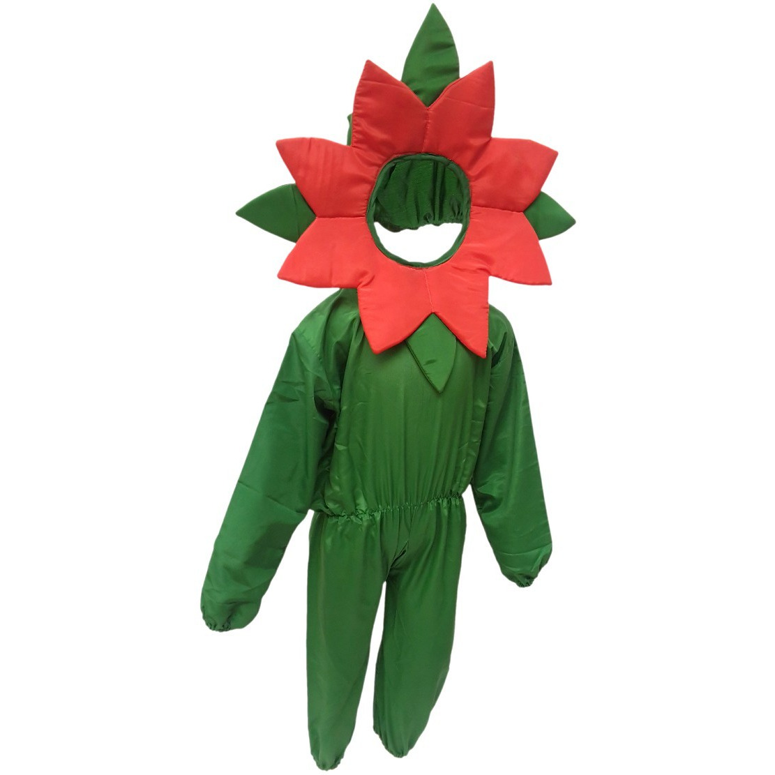 KFD Red flower fancy dress for kids,Nature Costume for Annual function/Theme Party/Stage Shows/Competition/Birthday Party Dress