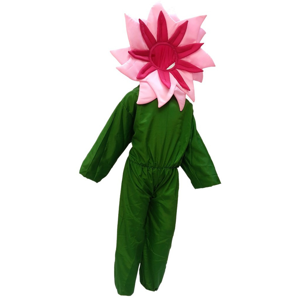 KFD Pink flower fancy dress for kids,Nature Costume for Annual function/Theme Party/Stage Shows/Competition/Birthday Party Dress