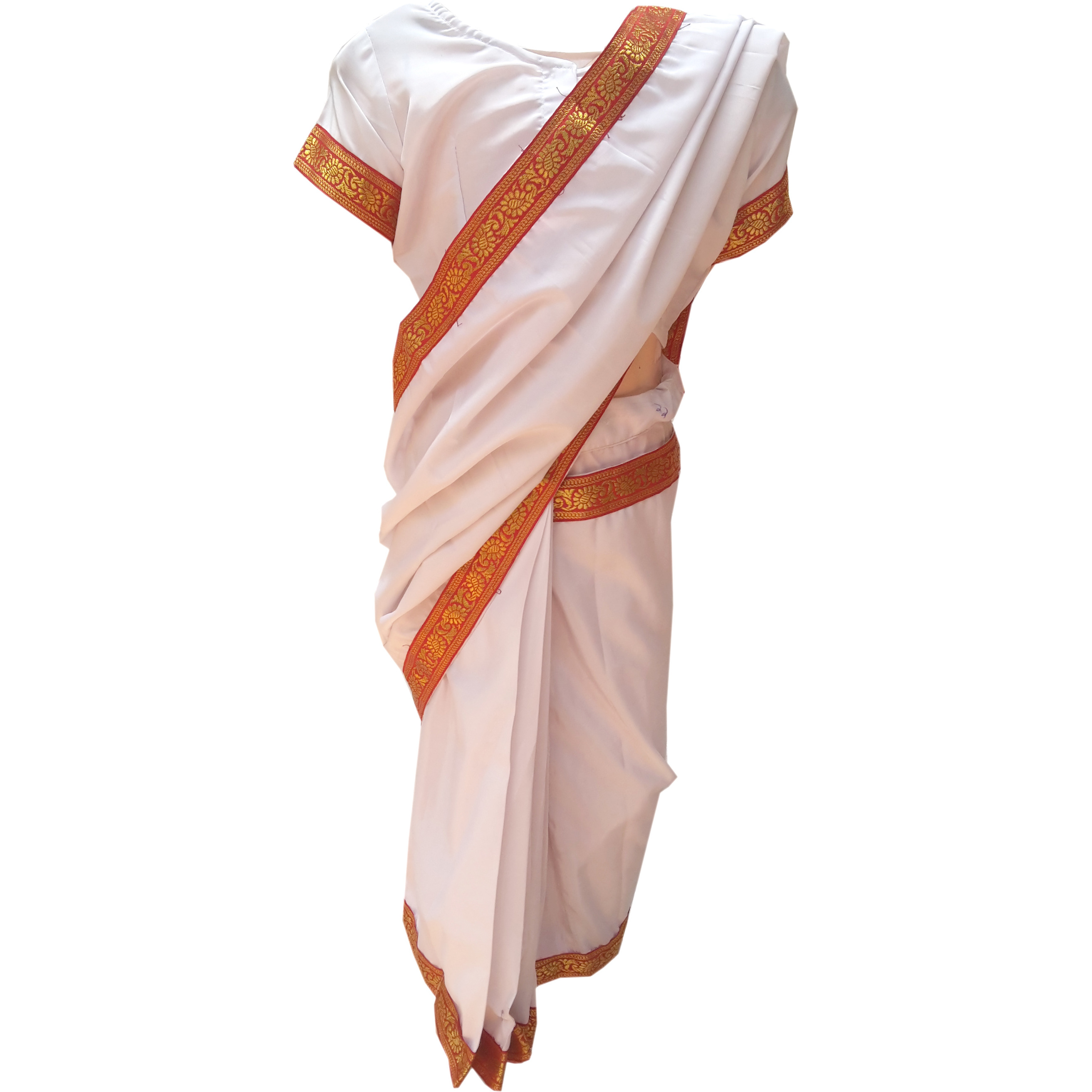 KFD Indra Gandhi fancy dress for kids,National Hero/freedom figter Costume for Independence Day/Republic Day/Annual function/Theme Party/Competition/Stage Shows Dress