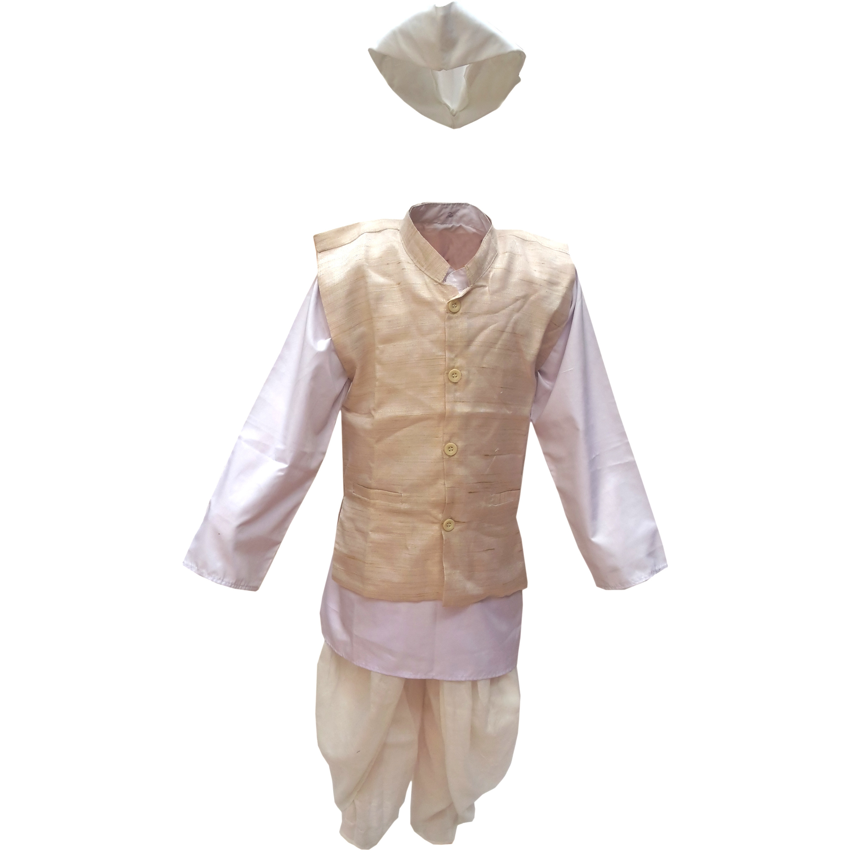 KFD Lal Bahadur Shastri fancy dress for kids,National Hero/freedom figter Costume for Independence Day/Republic Day/Annual function/Theme Party/Competition/Stage Shows Dress