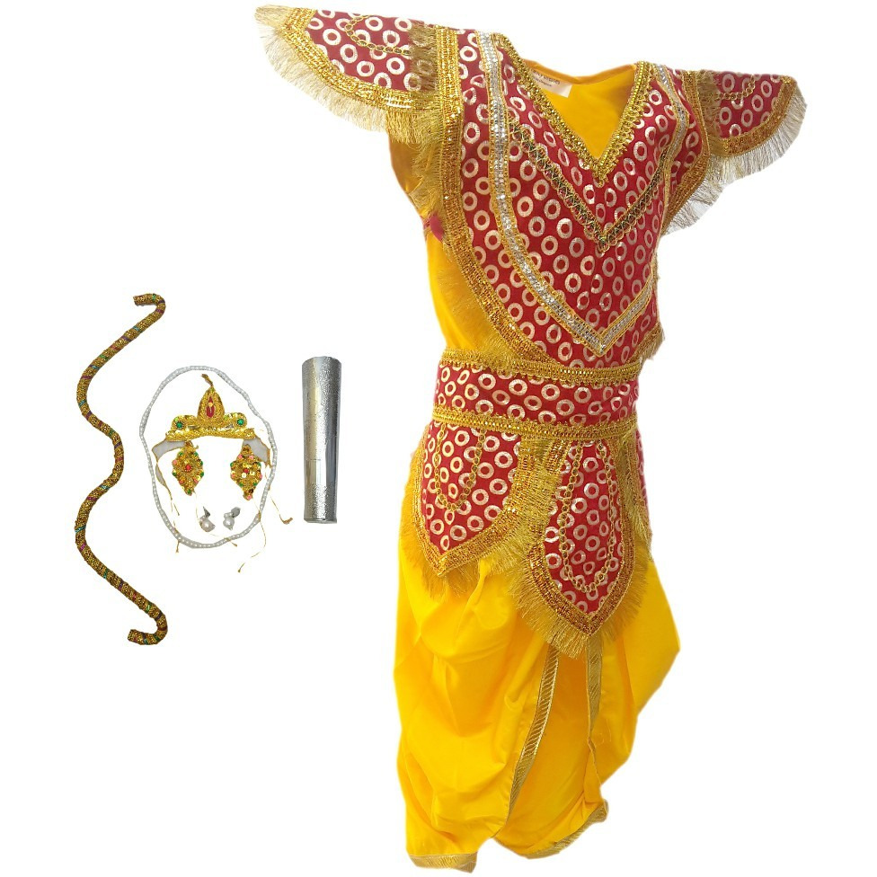 KFD Lord Ram fancy dress for kids,Ramleela/Dussehra/Mythological Character for Annual function/Theme Party/Competition/Stage Shows Dress