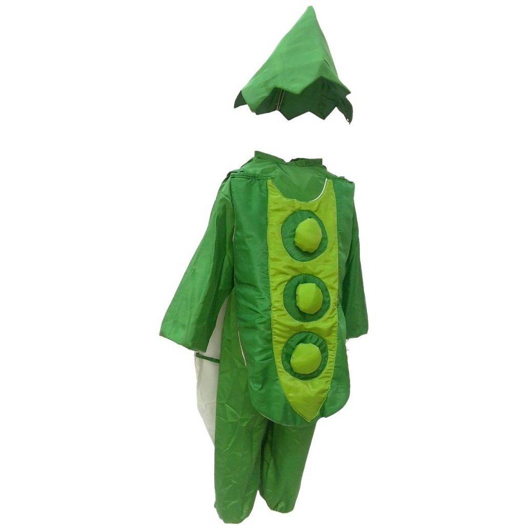KFD Peas fancy dress for kids,Vegetables Costume for School Annual function/Theme Party/Competition/Stage Shows Dress
