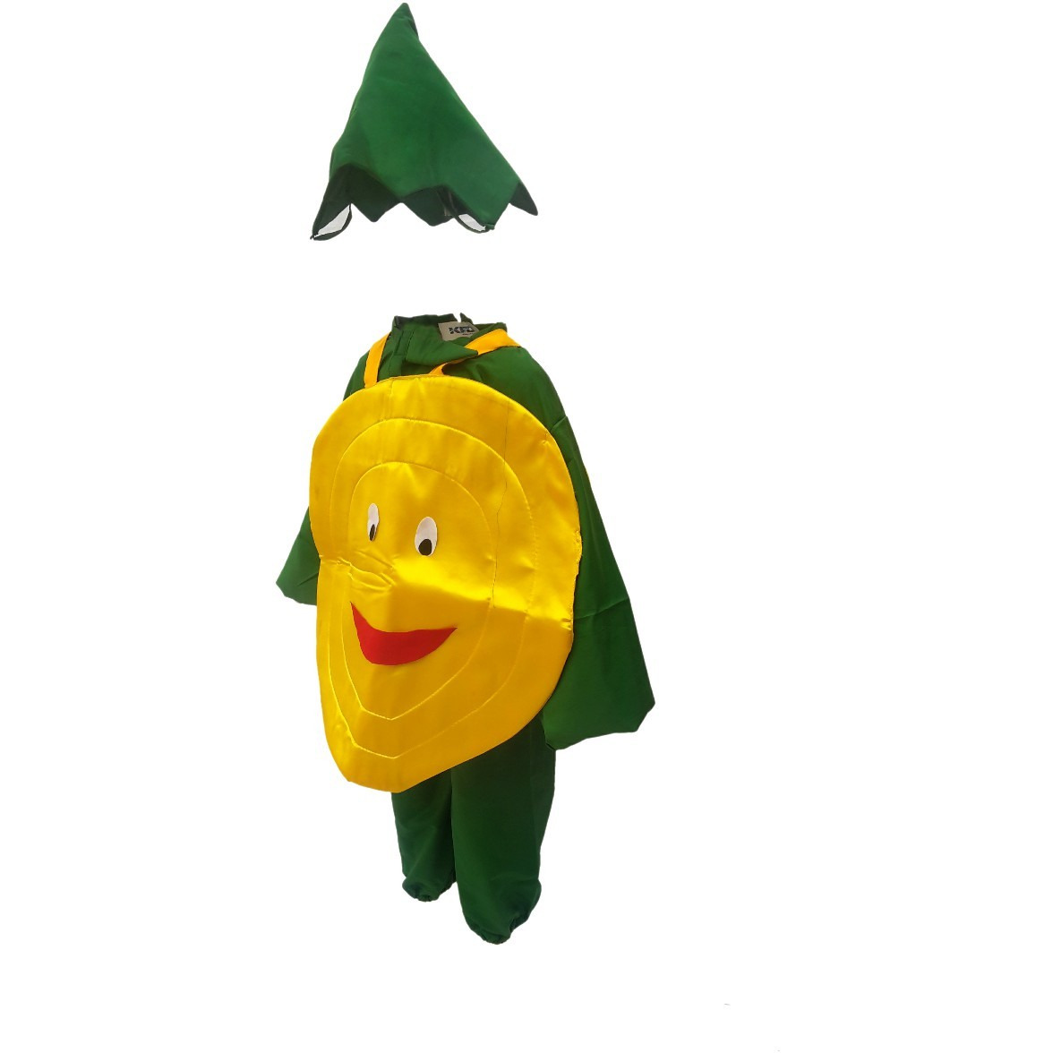 KFD Lemon fancy dress for kids,Vegetable Costume for School Annual function/Theme Party/Competition/Stage Shows Dress