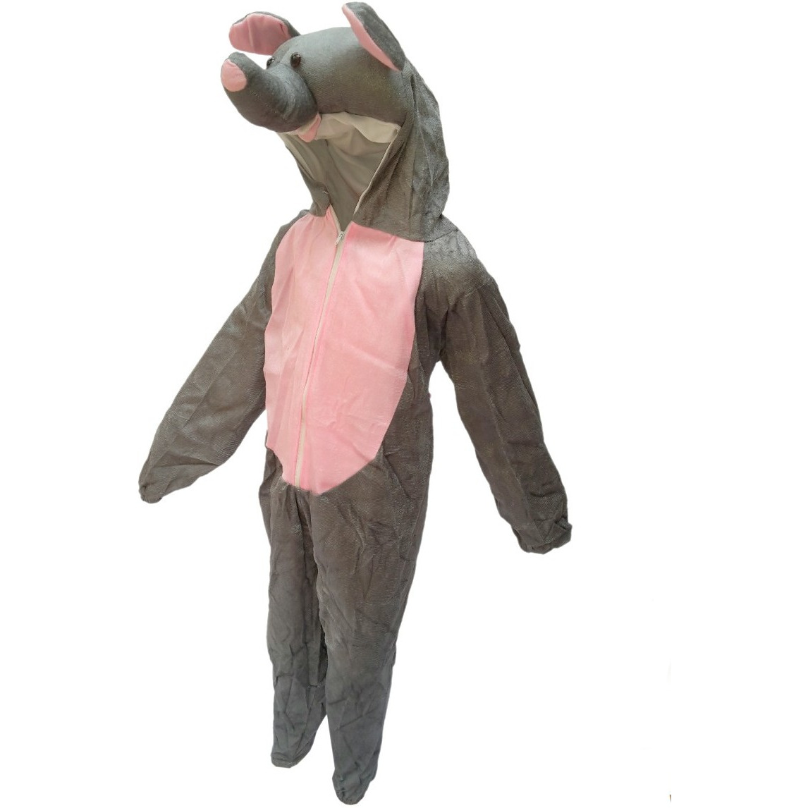 KFD Elephant fancy dress for kids,Wild animal Costume for Annual function/Theme Party/Competition/Stage Shows/Birthday Party Dress