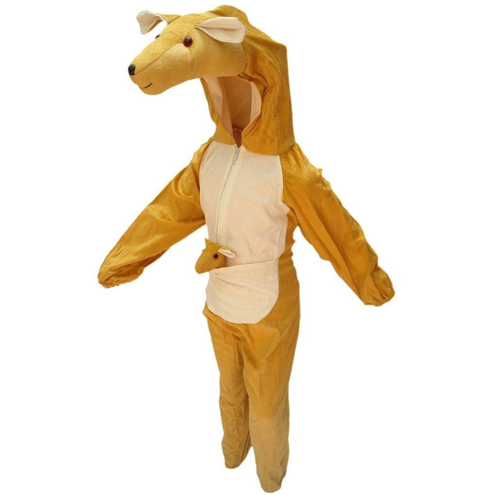 KFD Kangaroo fancy dress for kids,International Wild Animal Costume for School Annual function/Theme Party/Competition/Stage Shows Dress