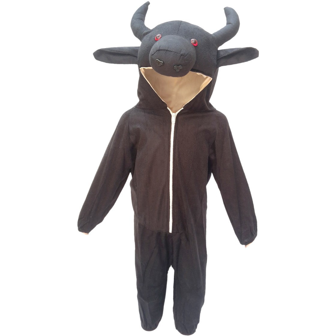 KFD Buffalo fancy dress for kids,Farm Animal Costume for School Annual function/Theme Party/Competition/Stage Shows Dress