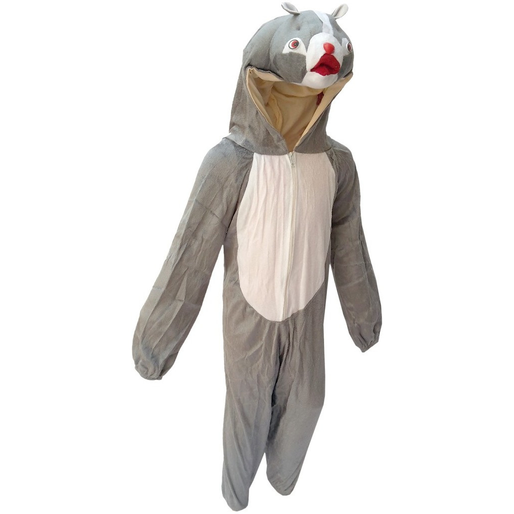 KFD Squirrel fancy dress for kids,Animal Costume for School Annual function/Theme Party/Competition/Stage Shows Dress