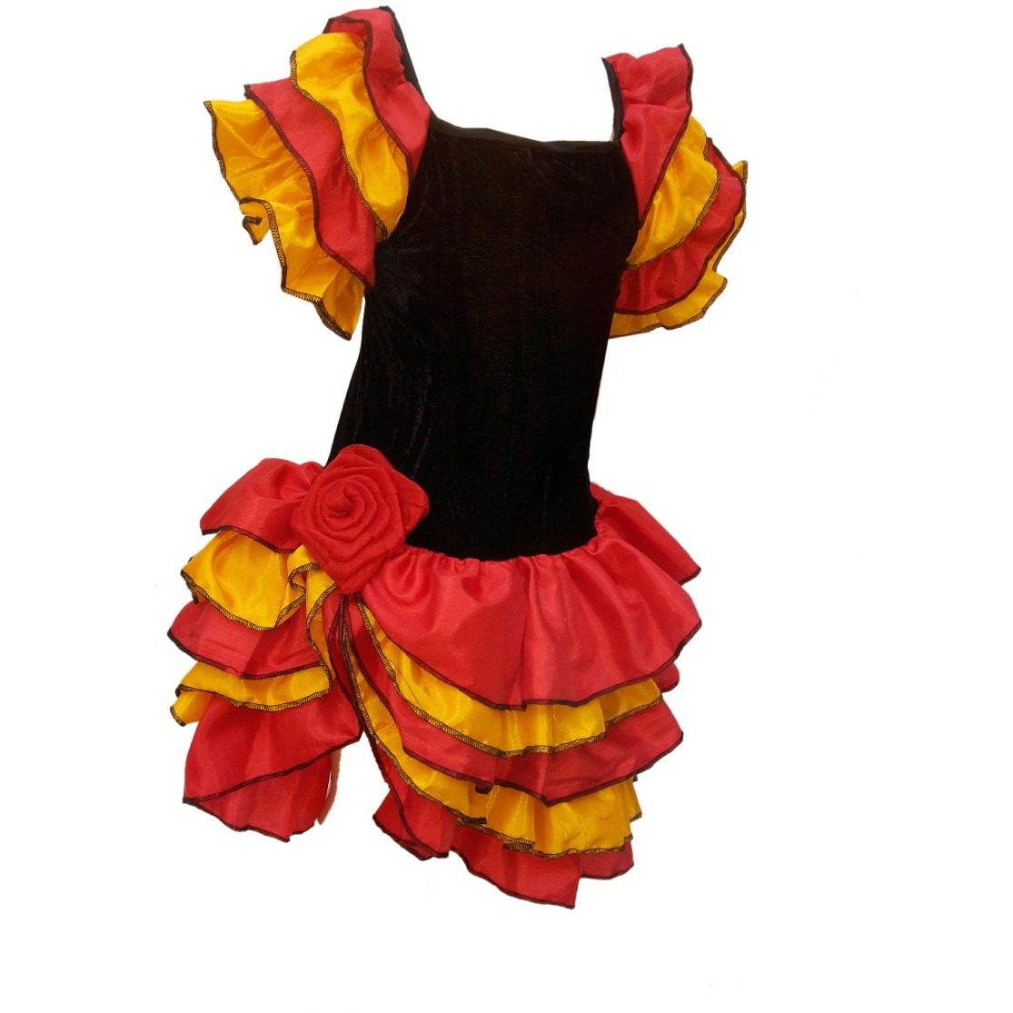 KFD Flamingo Girl fancy dress for kids,Western Costume for Annual function/Theme Party/Competition/Stage Shows/Birthday Party Dress