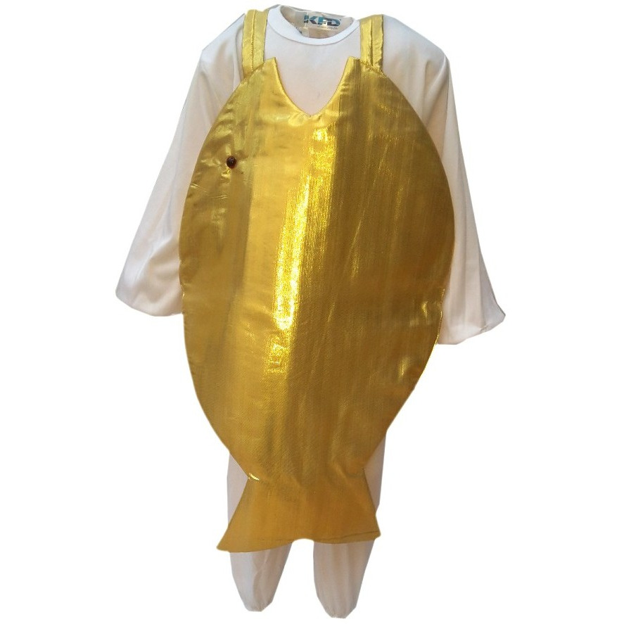KFD Golden Fish fancy dress for kids,Insect Costume for School Annual function/Theme Party/Competition/Stage Shows Dress