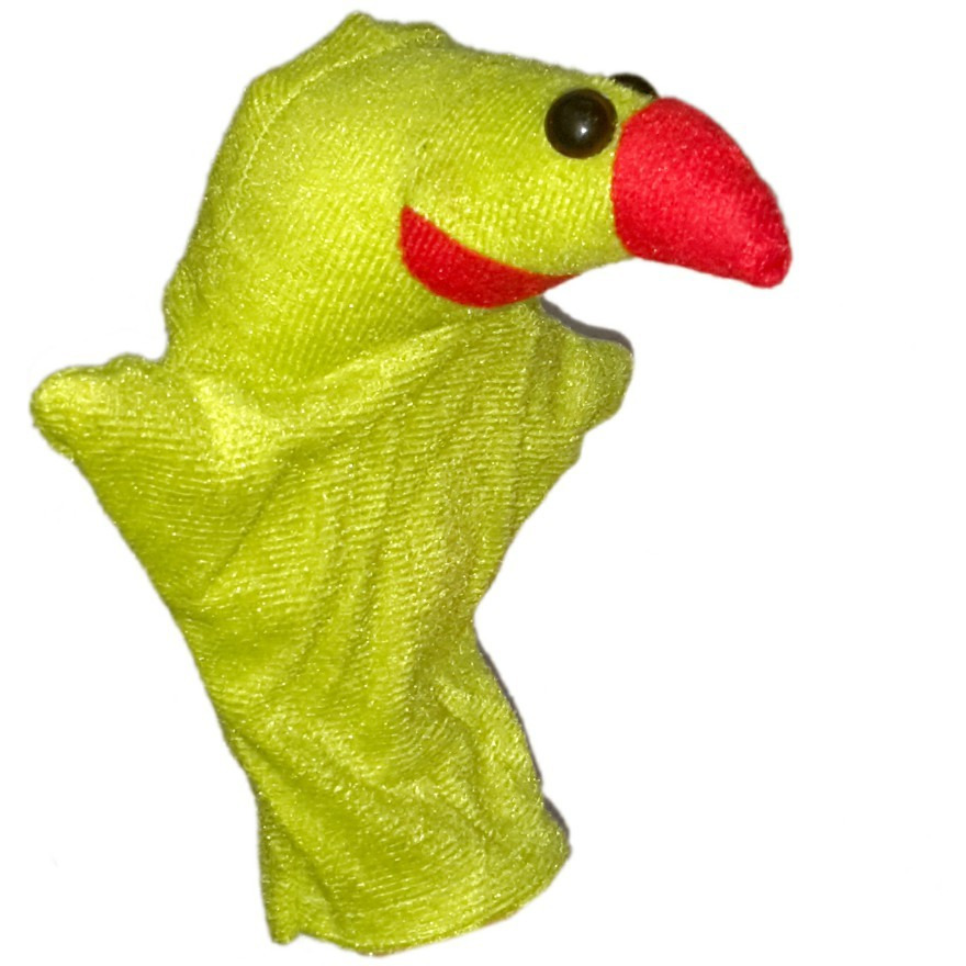 KFD Parrot Puppets for kids, Shows And Tell for Annual function/Theme Party/Competition/Stage Shows Dress