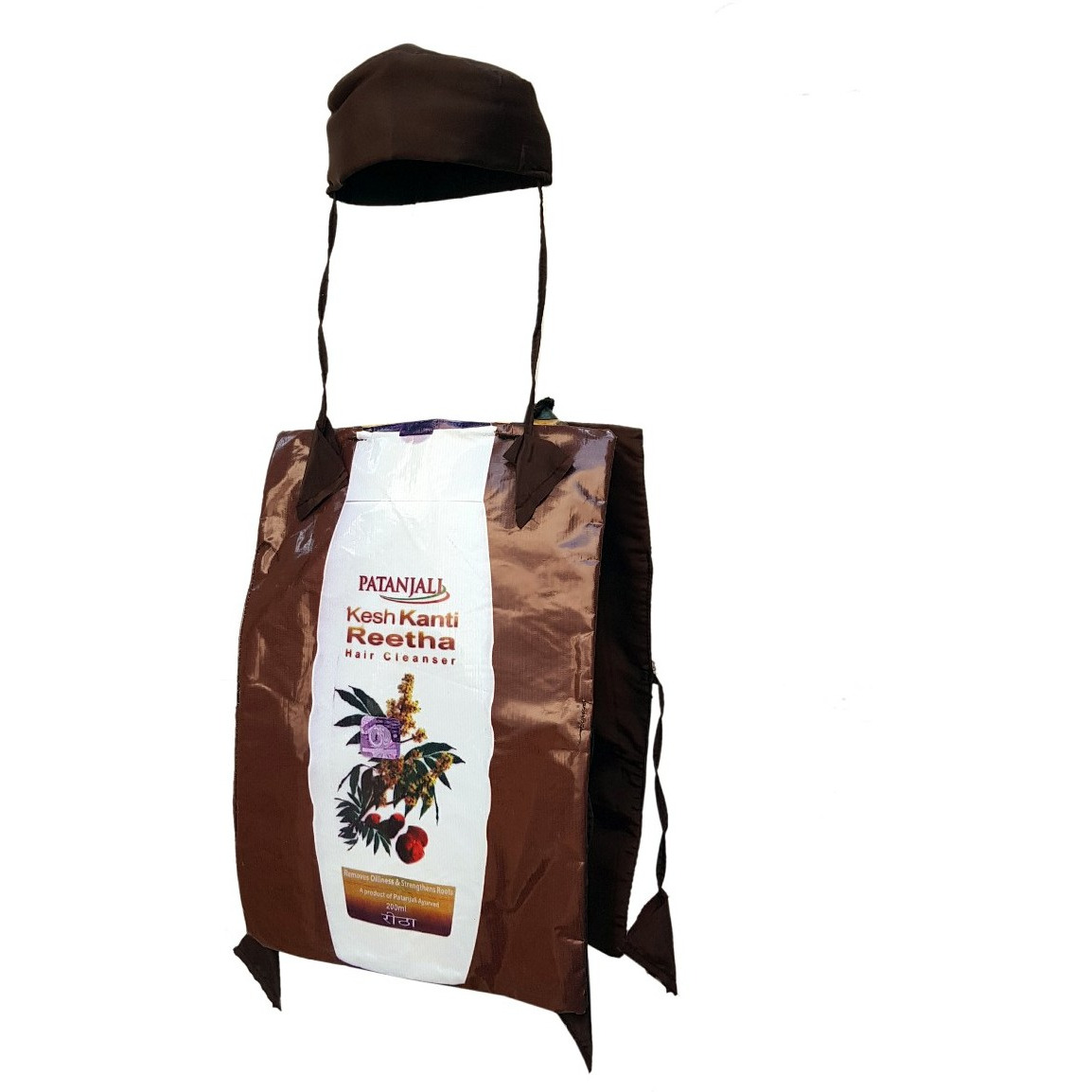 KFD Patanjali Keshkanti Reetha Hair Cleanser fancy dress for kids,Object Costume for School  Annual function/Theme Party/Competition/Stage Shows Dress