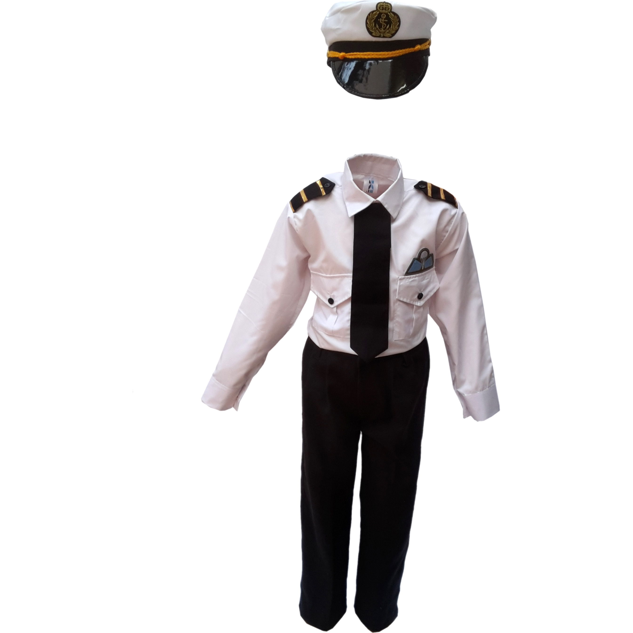 KFD Pilot Fancy Dress For Kids,Our Helper Costume For Annual Function/Theme Party/Competition/Stage Shows Dress