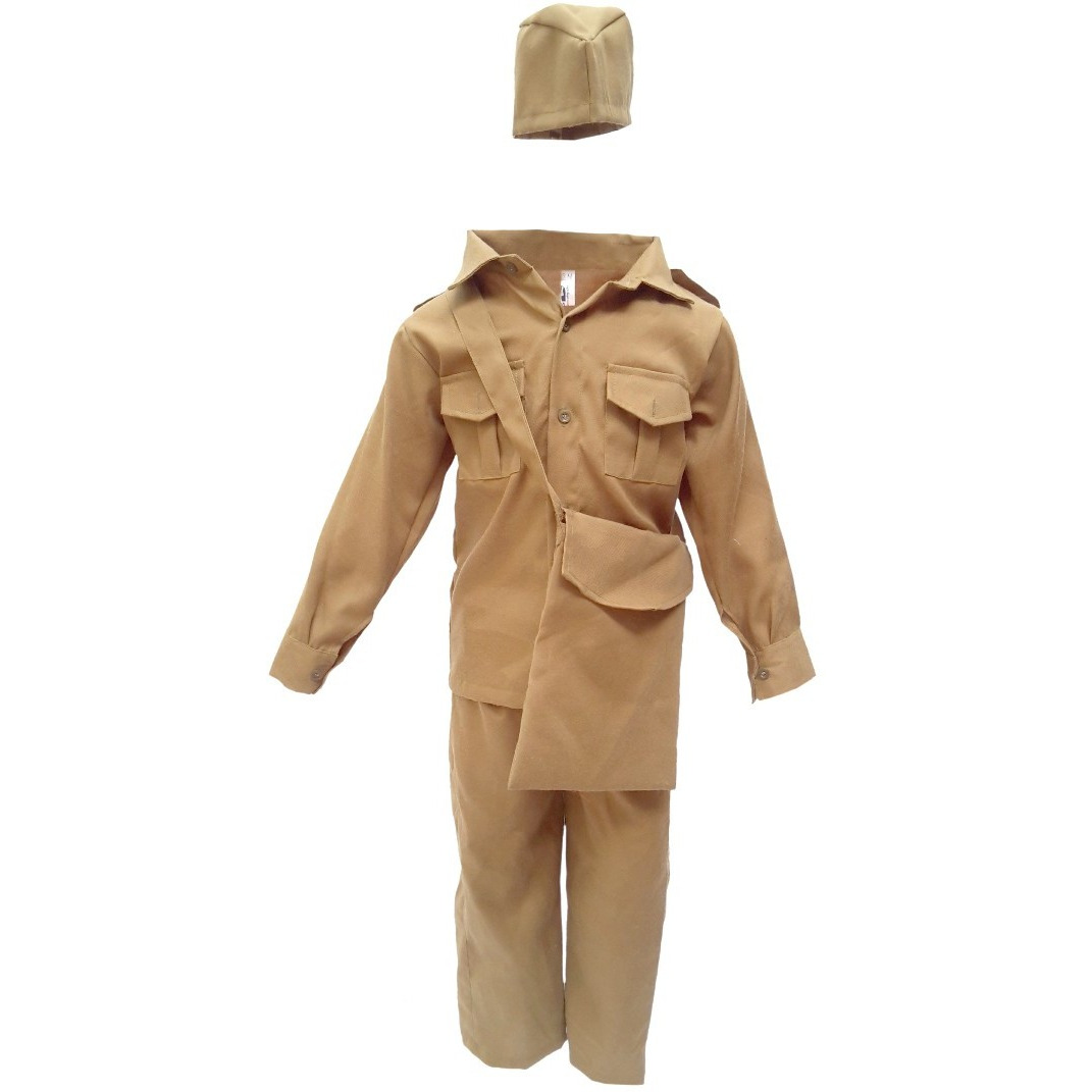 KFD Postman Fancy Dress For Kids,Our Helper Costume For Annual Function/Theme Party/Competition/Stage Shows Dress