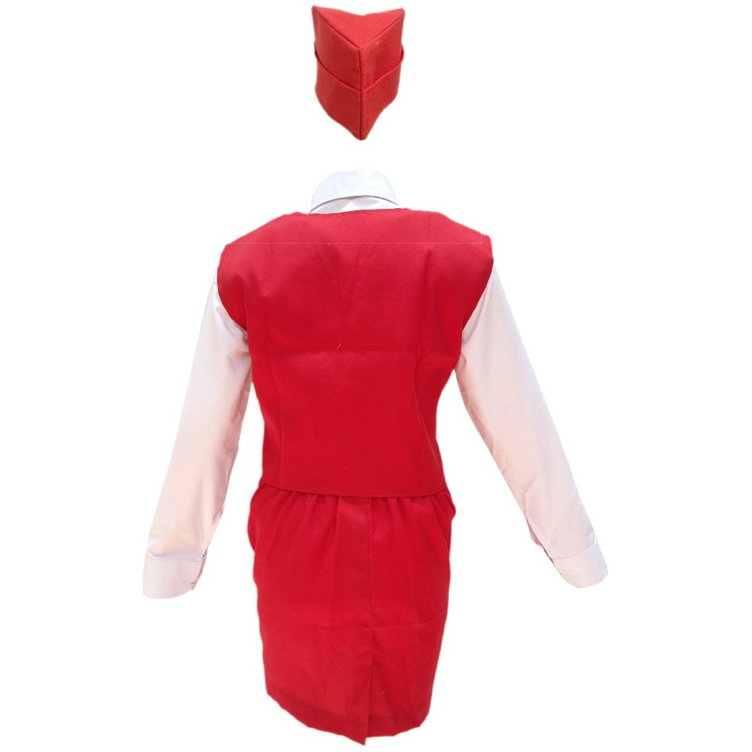 KFD Air Hostress fancy dress for kids,Our helper costume for Annual function/Theme Party/Competition/Stage Shows Dress