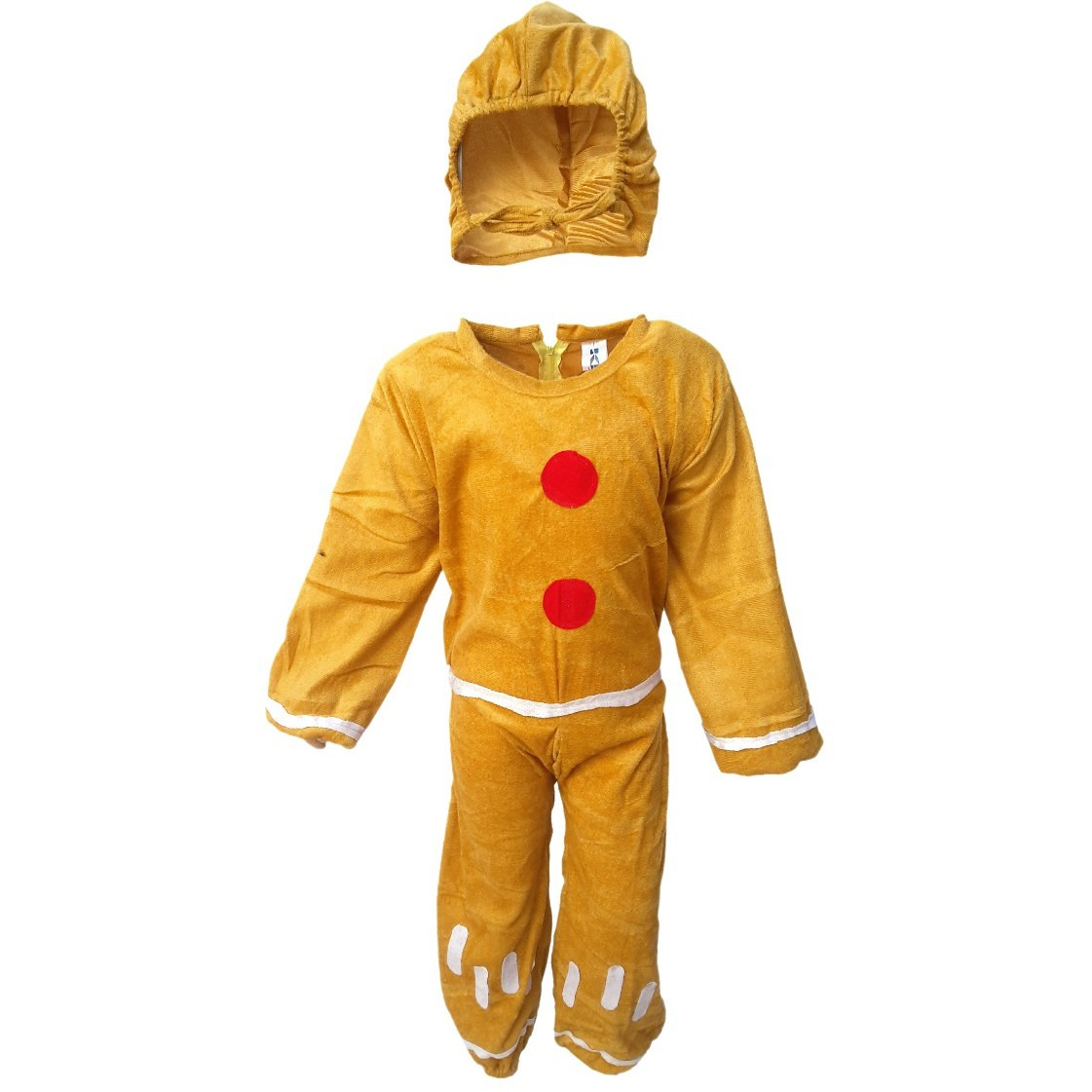 KFD Ginger Bread fancy dress for kids,Fairy Teles,Story book costume for Annual function/Theme Party/competition/Stage Shows/Birthday Party Dress
