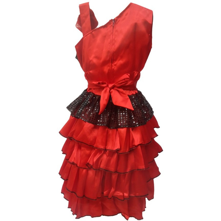 KFD Spanish Girl Traditional Wear Fancy dress for kids,Global Costume for Annual Function/Theme Party/Competition/Stage Shows Dress