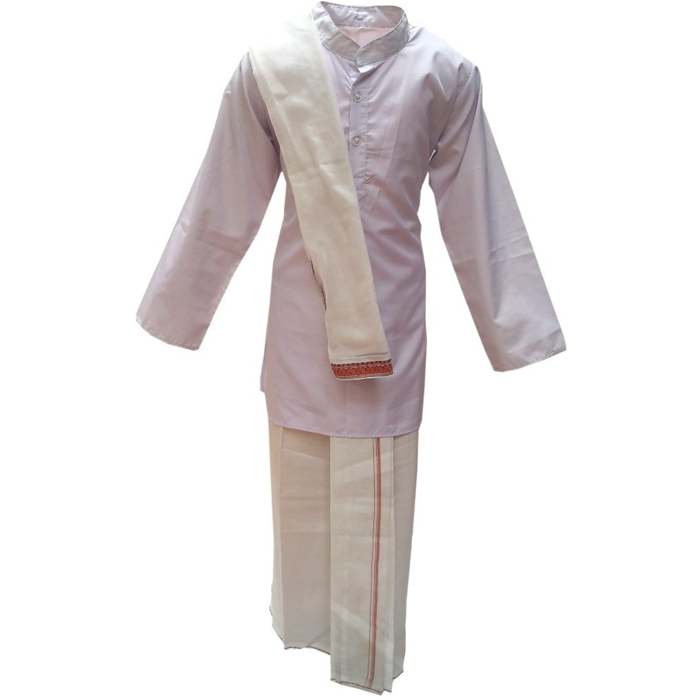KFD Bengali Boy fancy Dress for kids,Indian State Traditional Wear Costume for School Annual function/Theme Party/Competition/Stage Shows Dress
